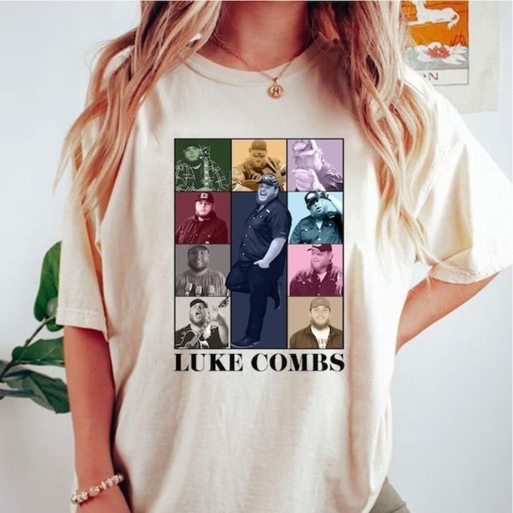 Luke Combs Country Music Concert Fan Graphic T Shirt